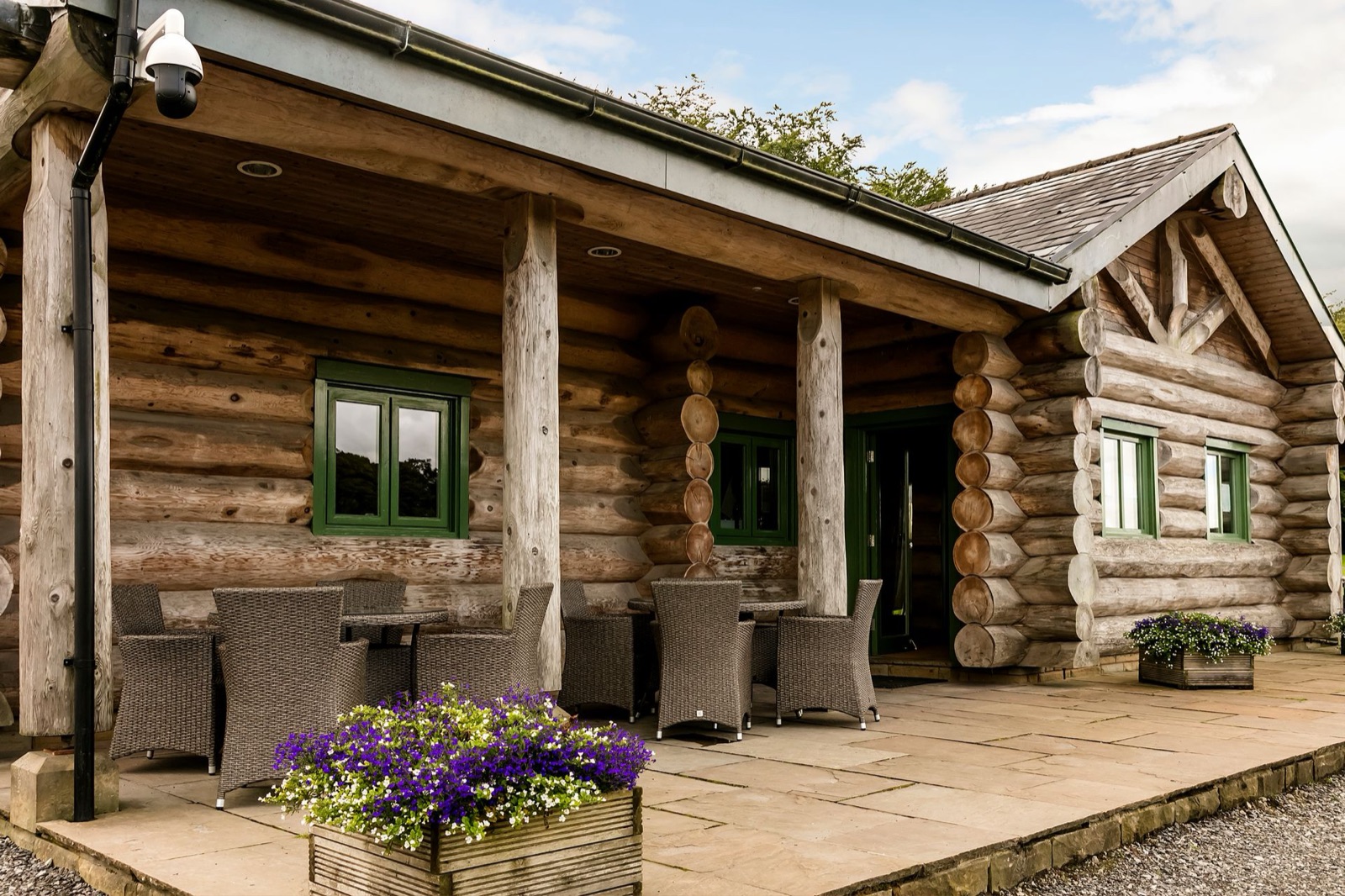 The lodge at Coniston Shooting Ground